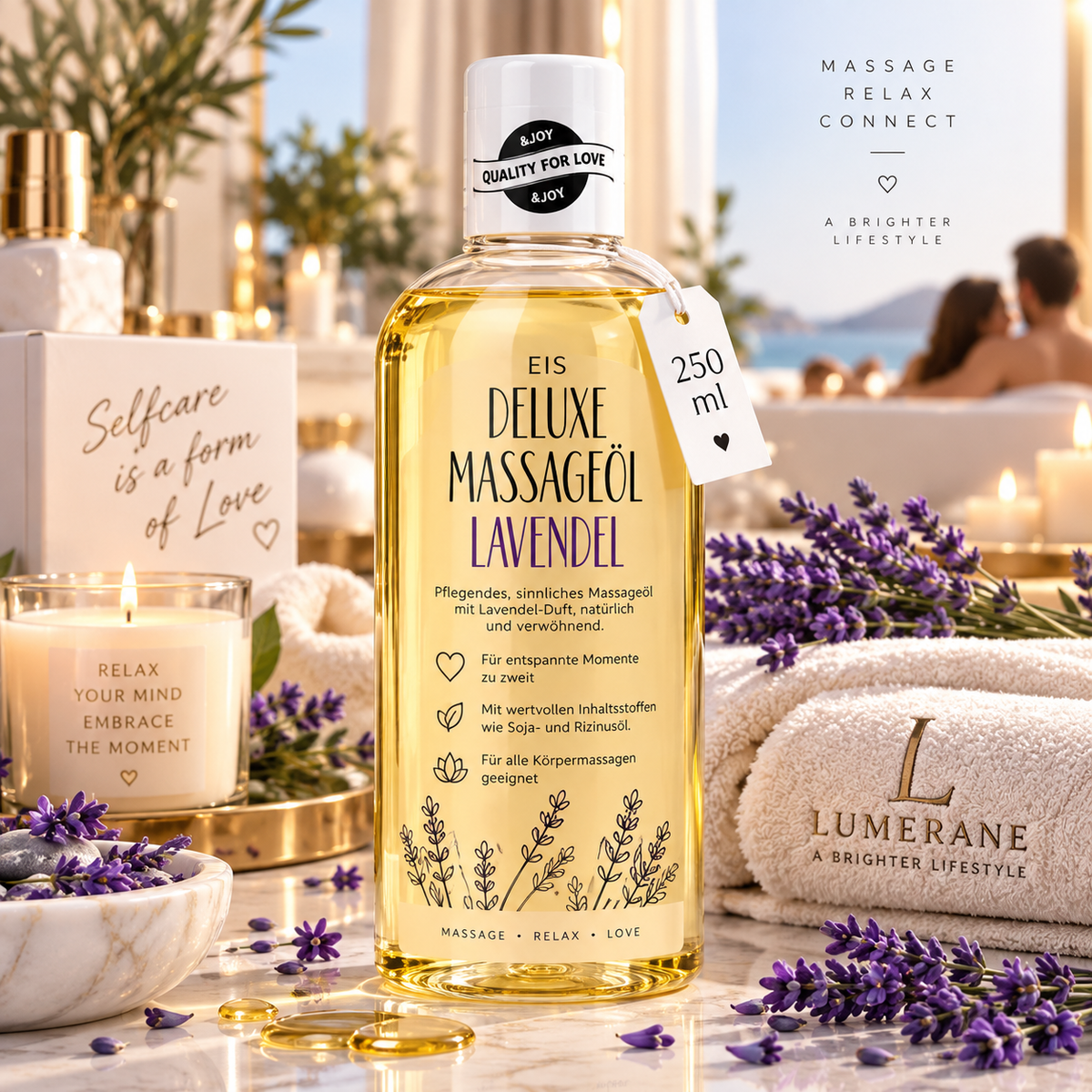EIS Deluxe Massageöl Lavendel – 250 ml