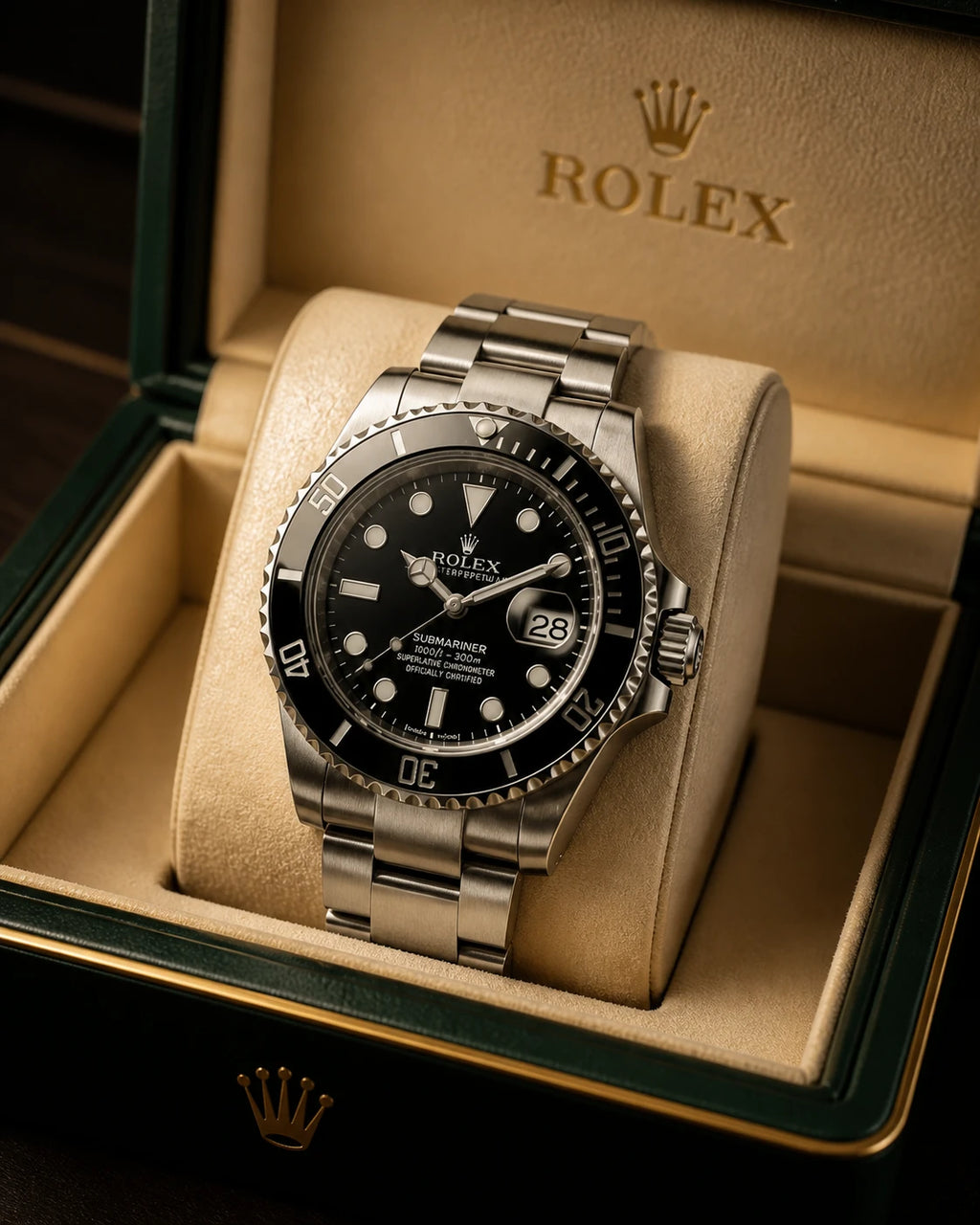 Rolex Submariner Date 41mm – Oystersteel & Black Cerachrom