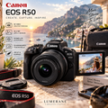 Canon EOS R50 – Spiegellose 4K Creator-Kamera mit RF-S 18–45mm Objektiv