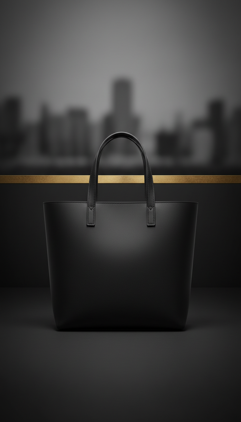 Eclipse Matte Leather Tote