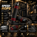 Blukar Speed Rope – Verstellbares Springseil für Fitness, Cardio & Ausdauer