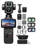 DJI Osmo Pocket 4P Vlog Combo mit CPL+ND2-32+1/4 Schwarzer, Filter 3-Set